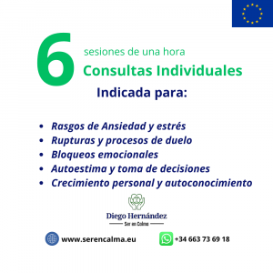 Paquete de 6 Sesiones Individuales