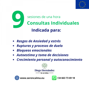 Paquete de 9 Sesiones individuales